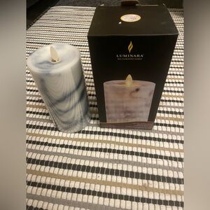 Gray Flameless Candle